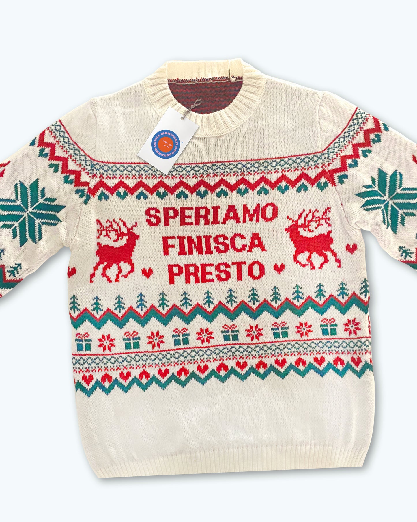 Maglione Speriamo Finisca Presto 🔥🎄SPEDIZIONI DAL 15.12.23