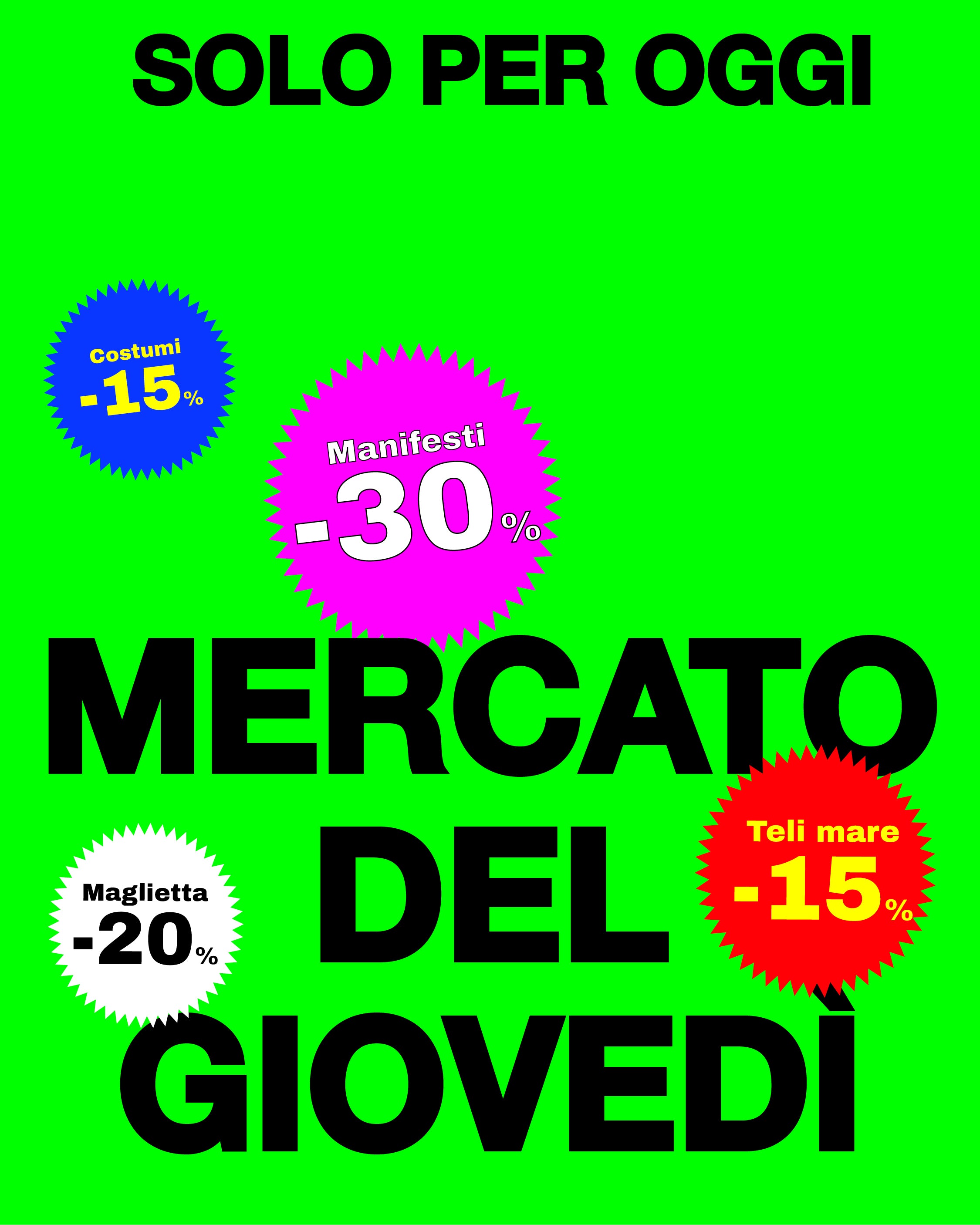 Il mercato del giovedì
