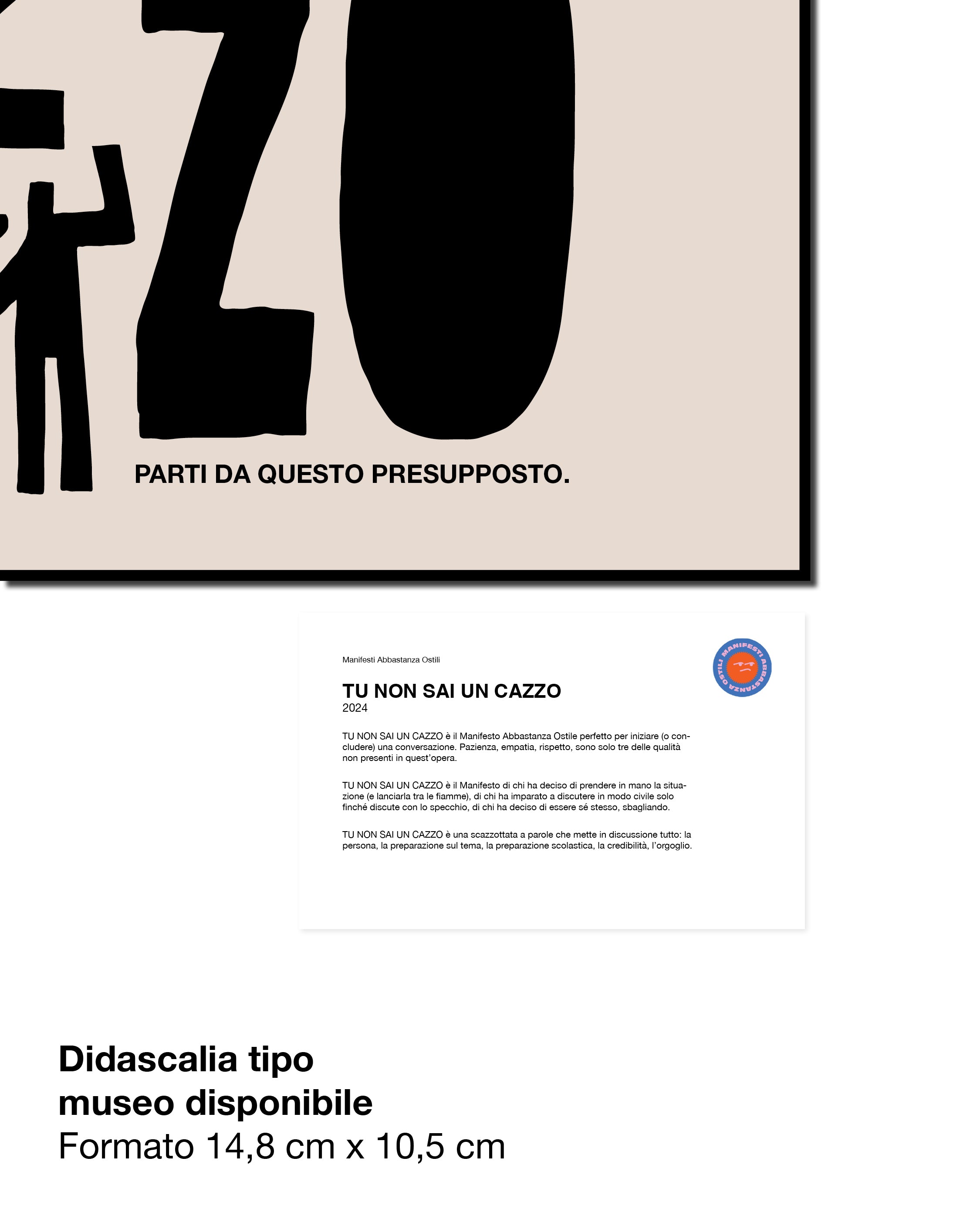 Tu non sai un cazzo