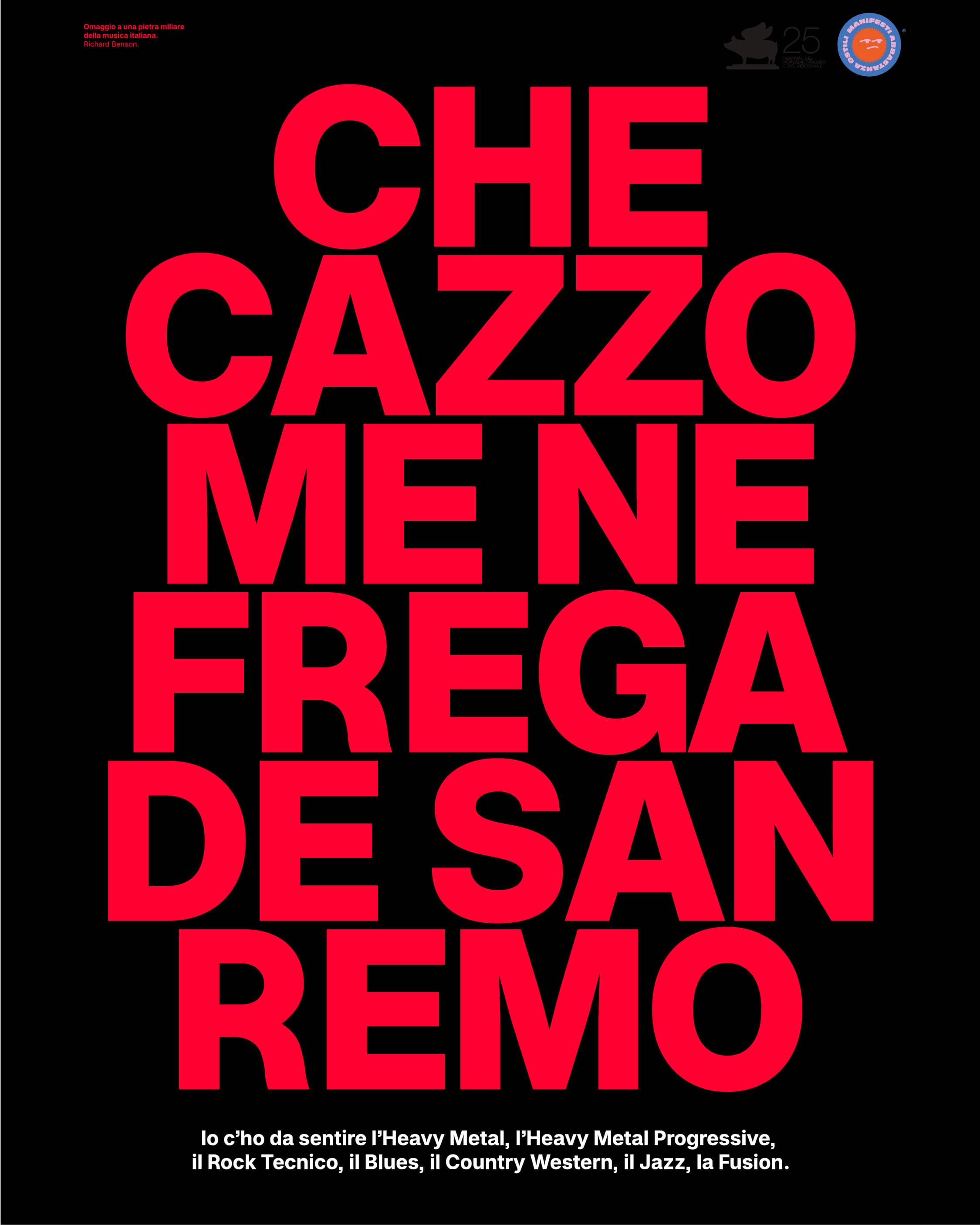 Che cazzo me ne frega de Sanremo