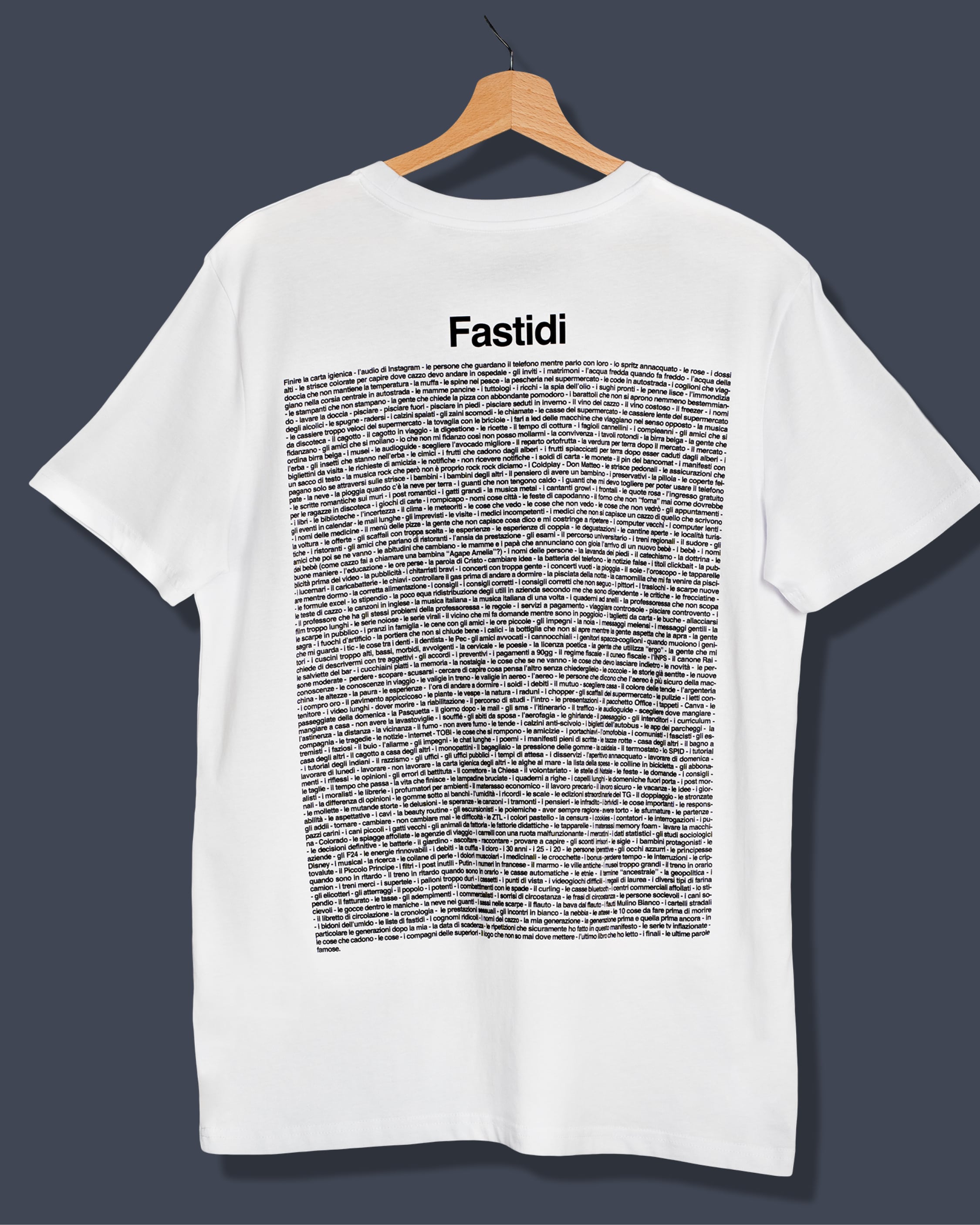 Maglietta Fastidi - vol. 1