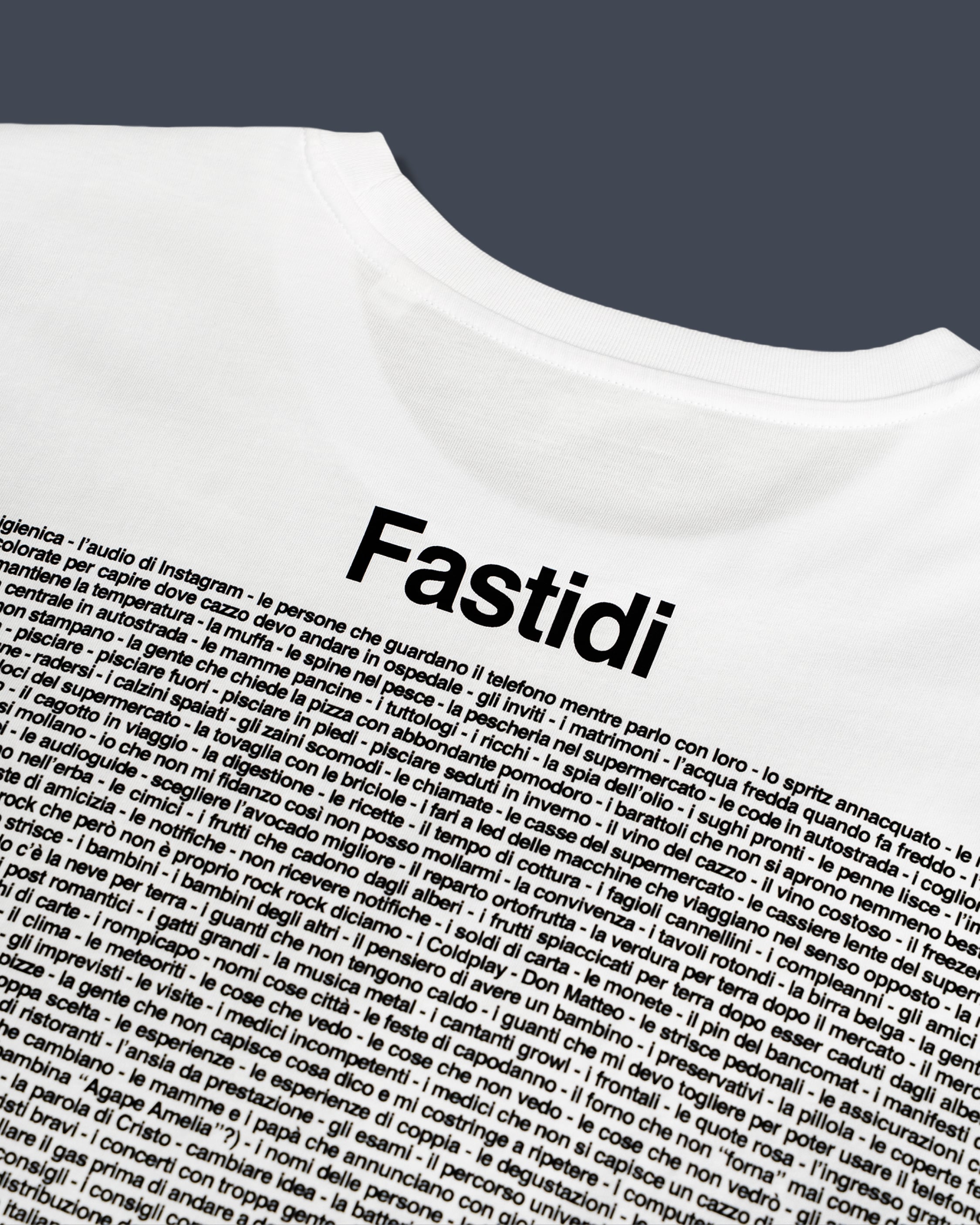 Maglietta Fastidi - vol. 1