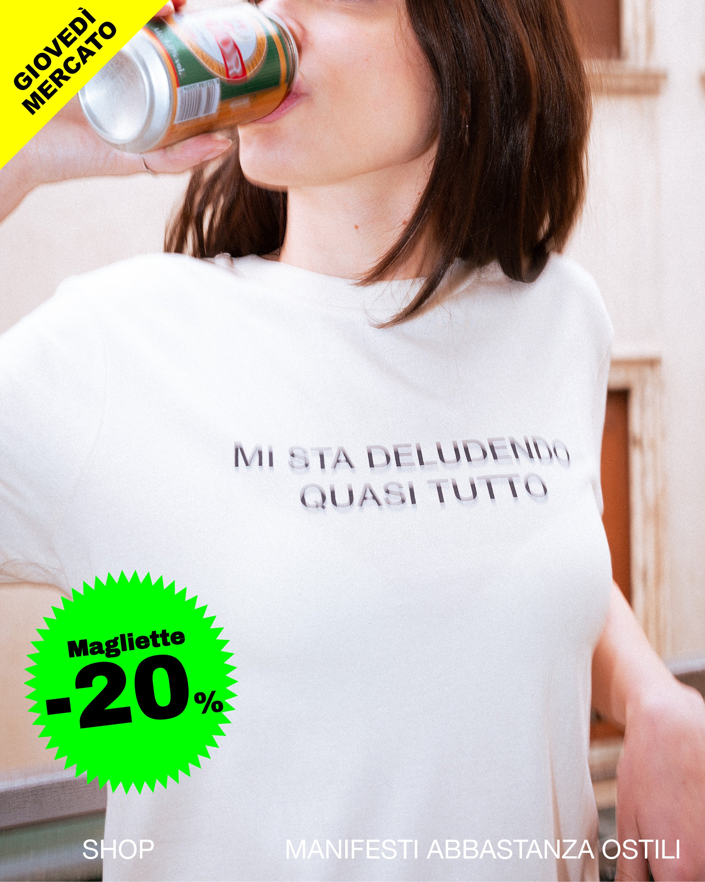Maglietta Mi sta deludendo quasi tutto