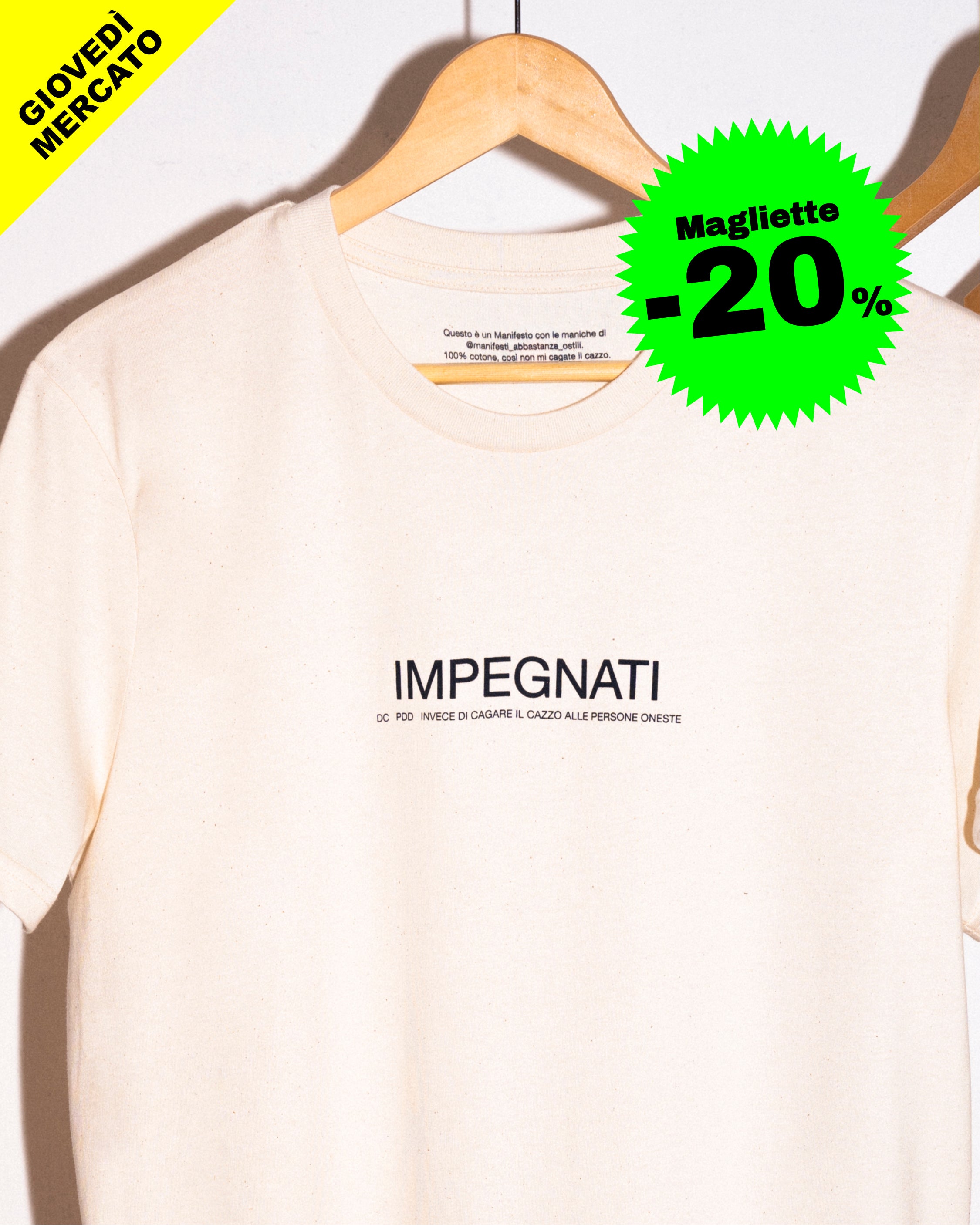 Maglietta Impegnati