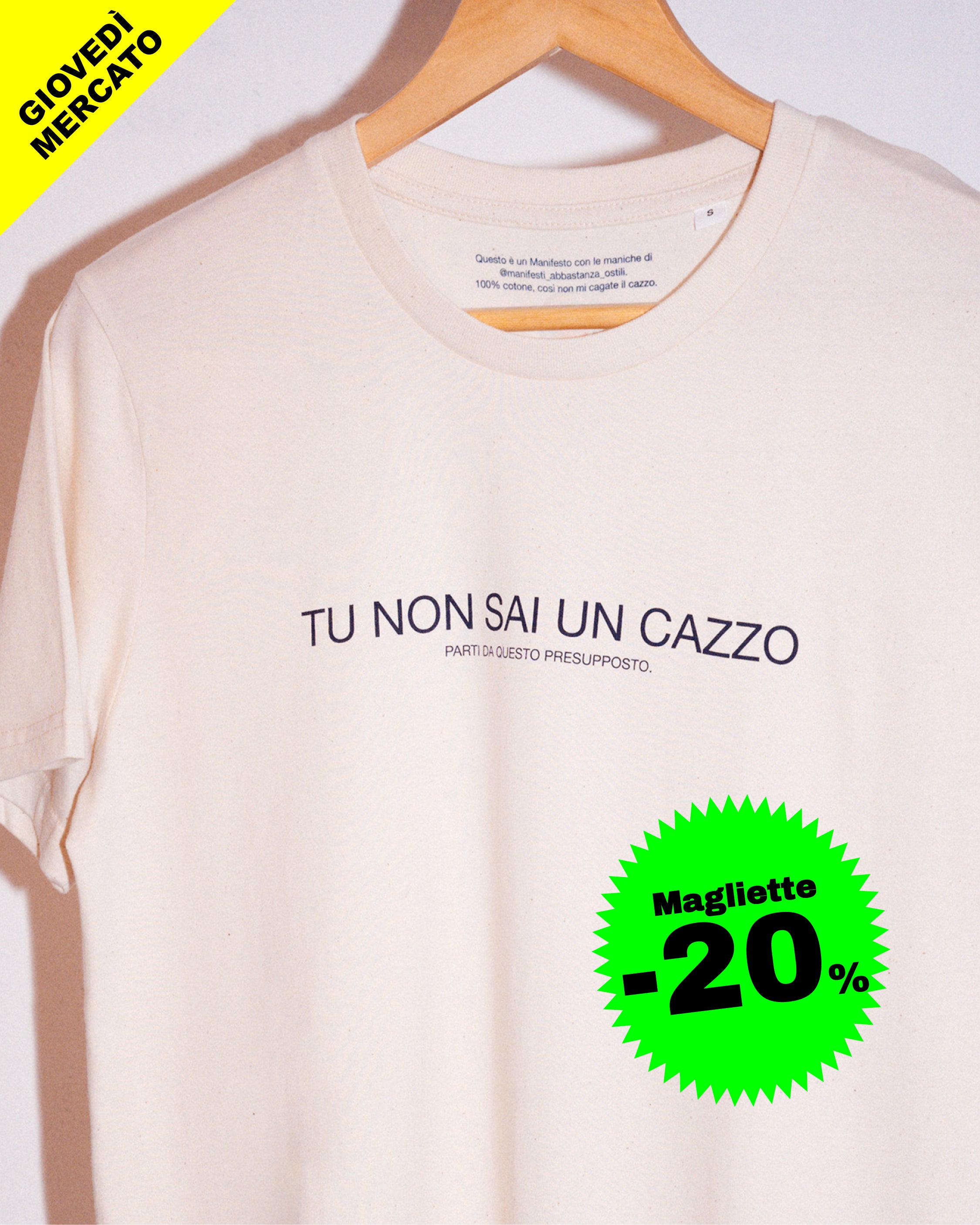 Maglietta - Tu non sai un cazzo