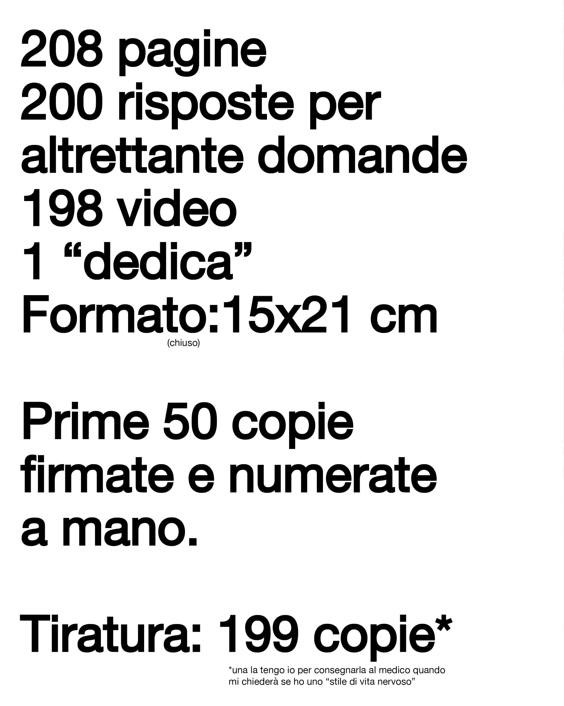 Raccolta di risposte semplici a domande abbastanza del cazzo 2024