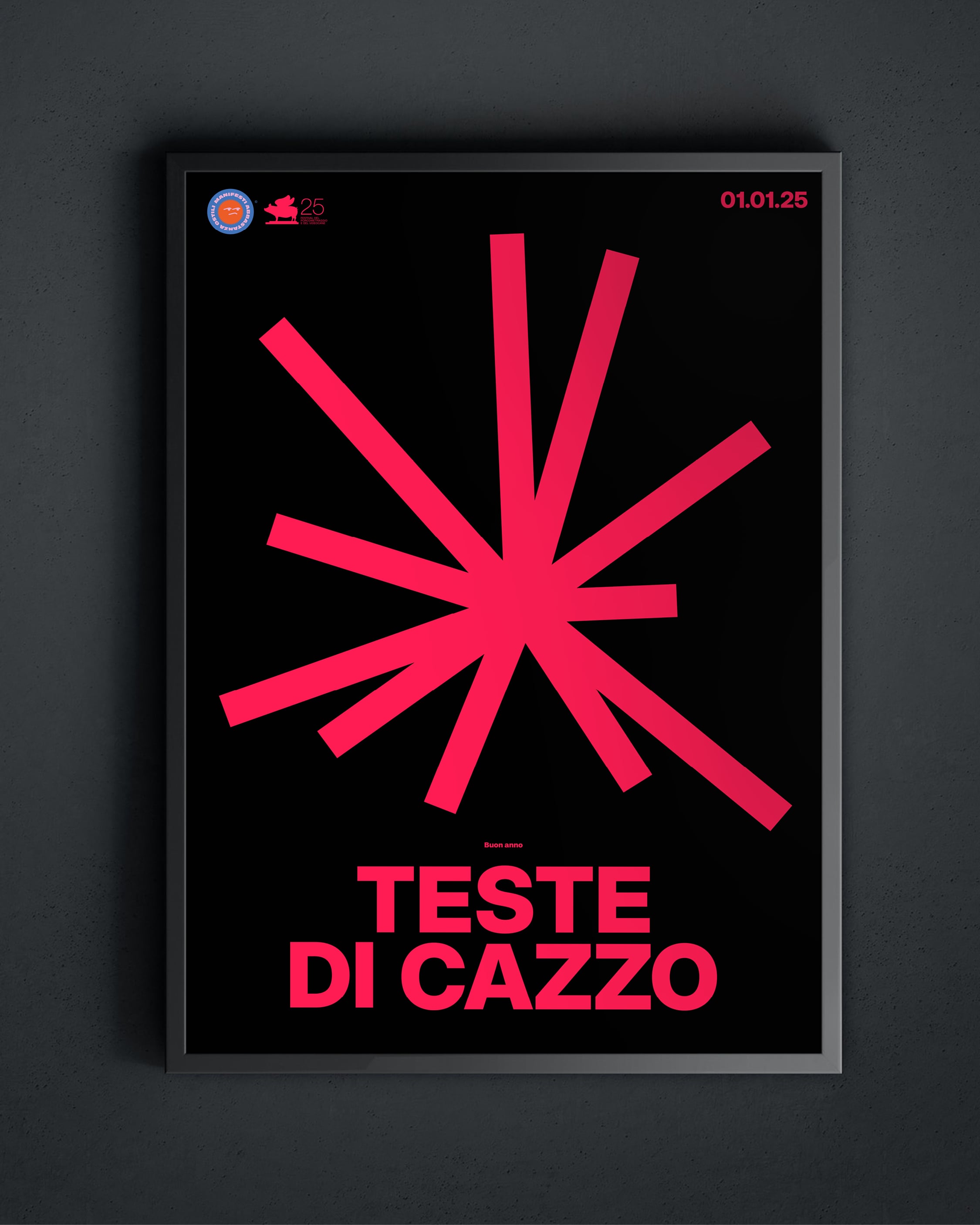 Buon anno teste di cazzo