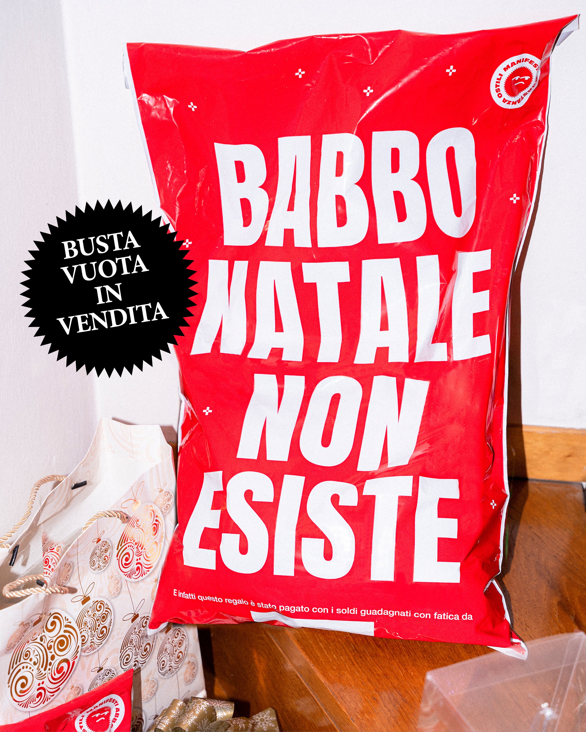 Busta Babbo Natale non esiste