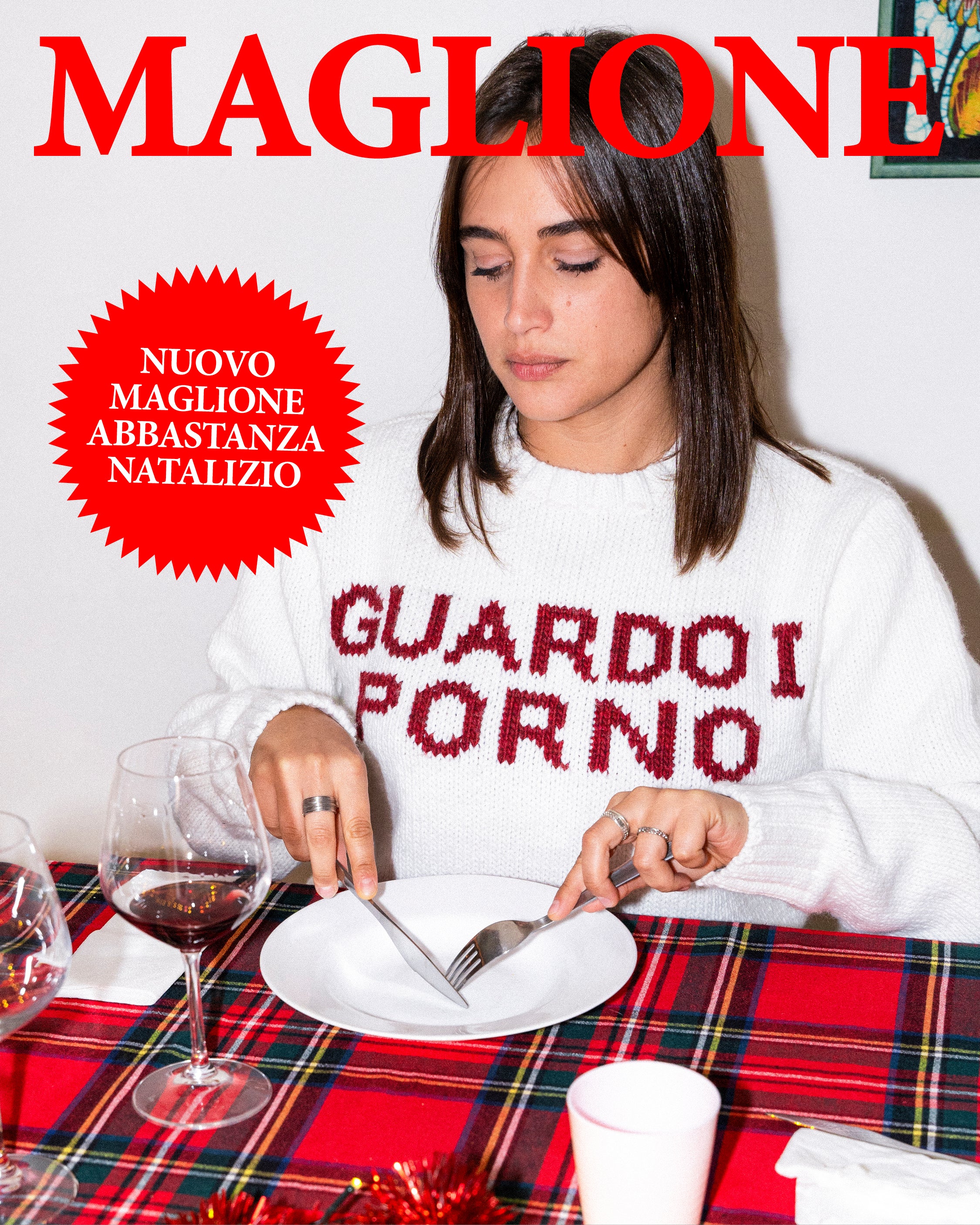 Maglione Guardo i porno