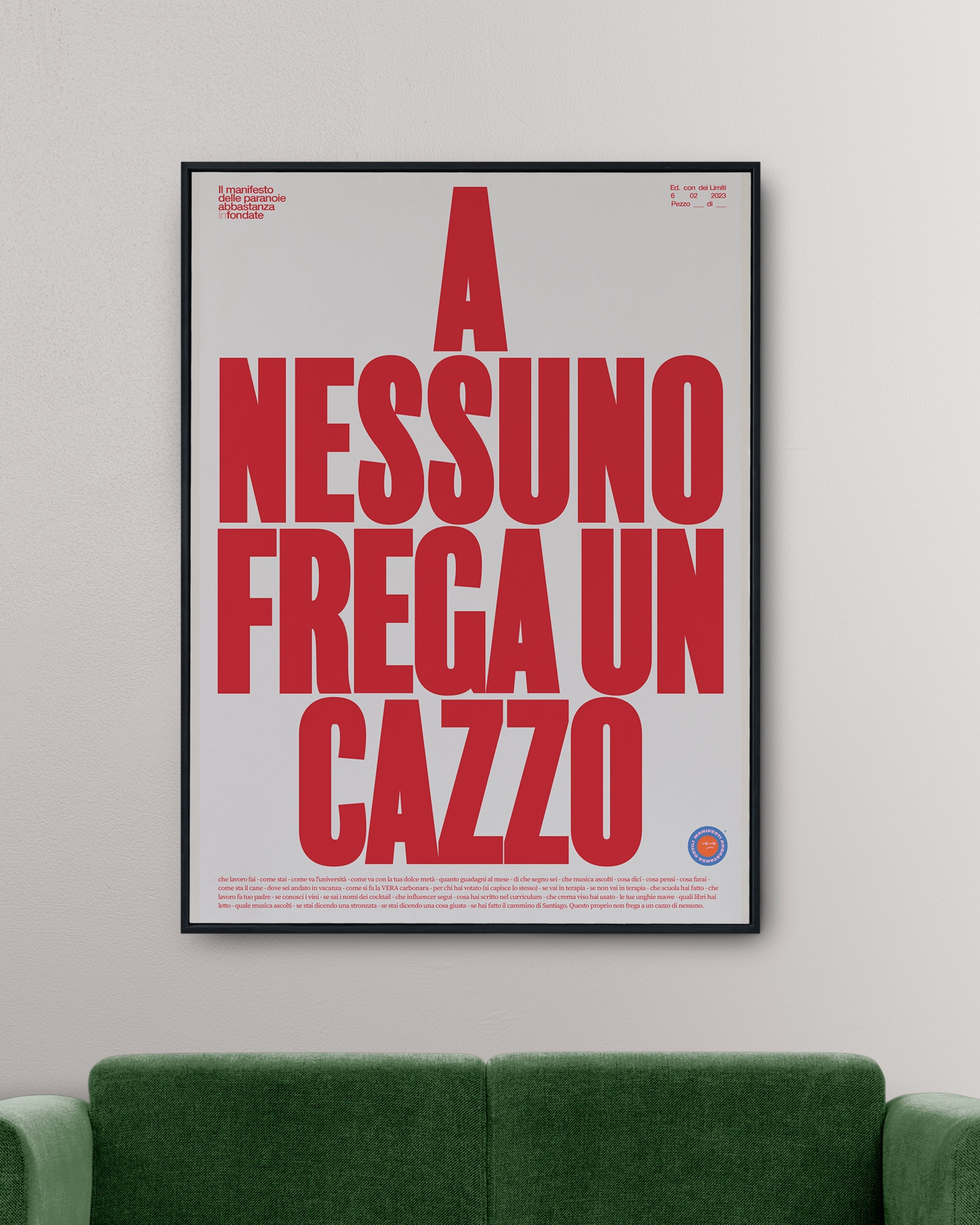 A nessuno frega un cazzo