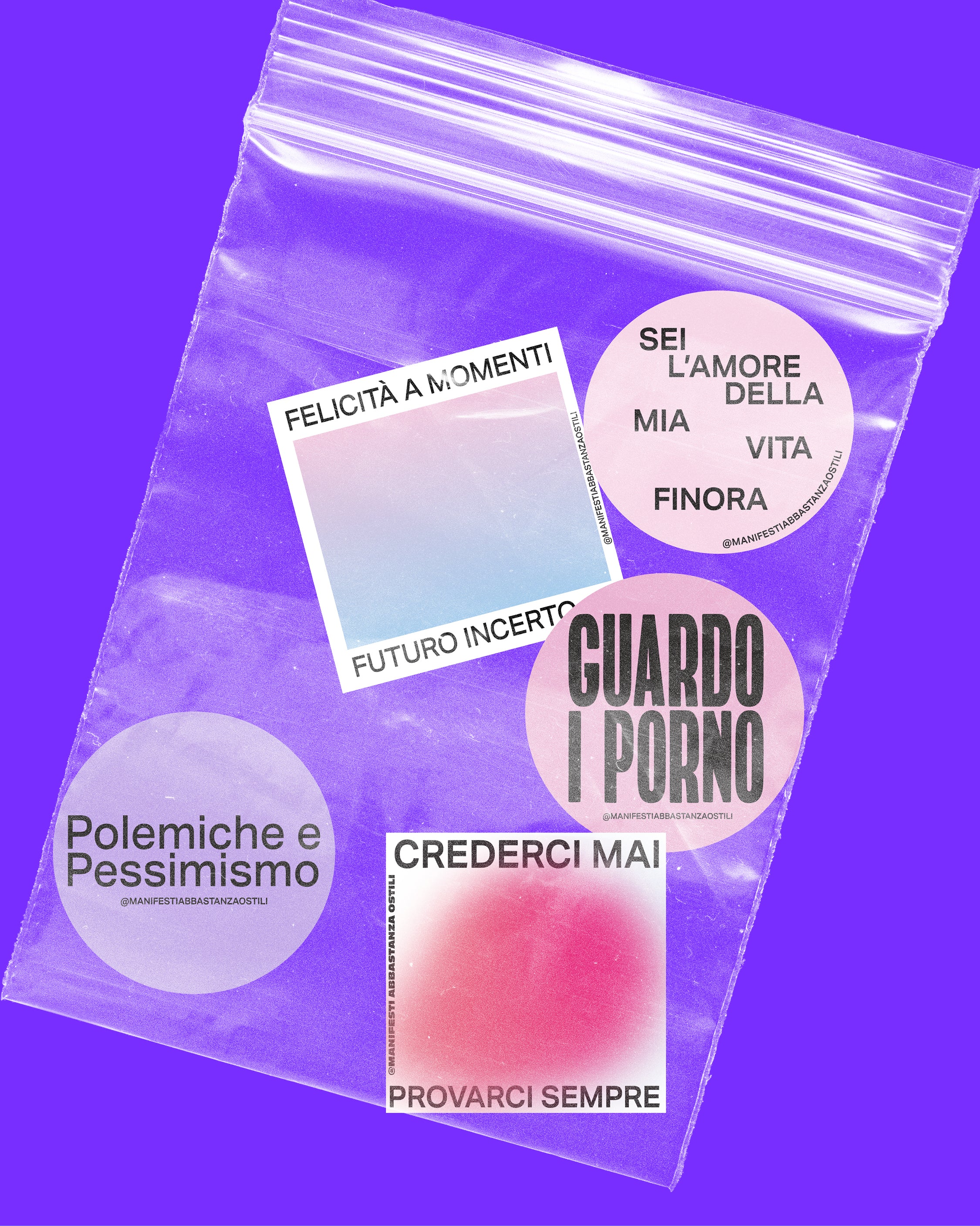 Adesivi Abbastanza Inutili - Pack 2
